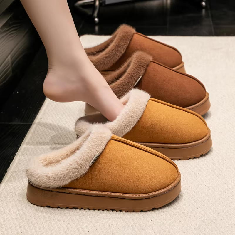 Kayla – Fluffy Winter Slippers