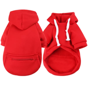 Fleece Pet Hoodie with Hat