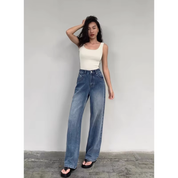 Angela – High-Waisted Wide-Leg Jeans