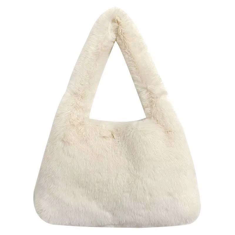 Aria – Faux Fur Tote Bag