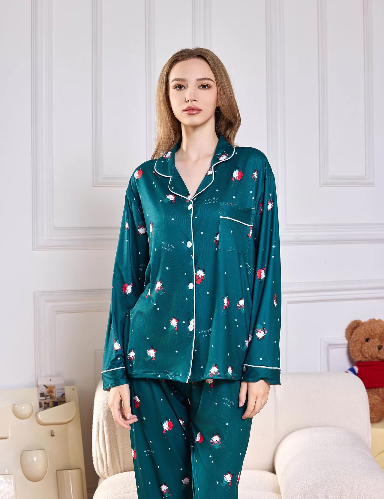 Fiona – Festive Christmas Pajama Set