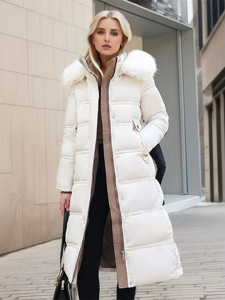 Cecelia – Elegant Cotton Padded Down Coat