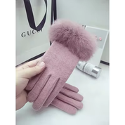 Rabbit Fur Gloves