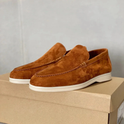 Raymond - Suede Pointed Loafers