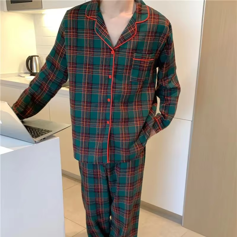 Noah & Emma – Christmas Plaid Pajama Set