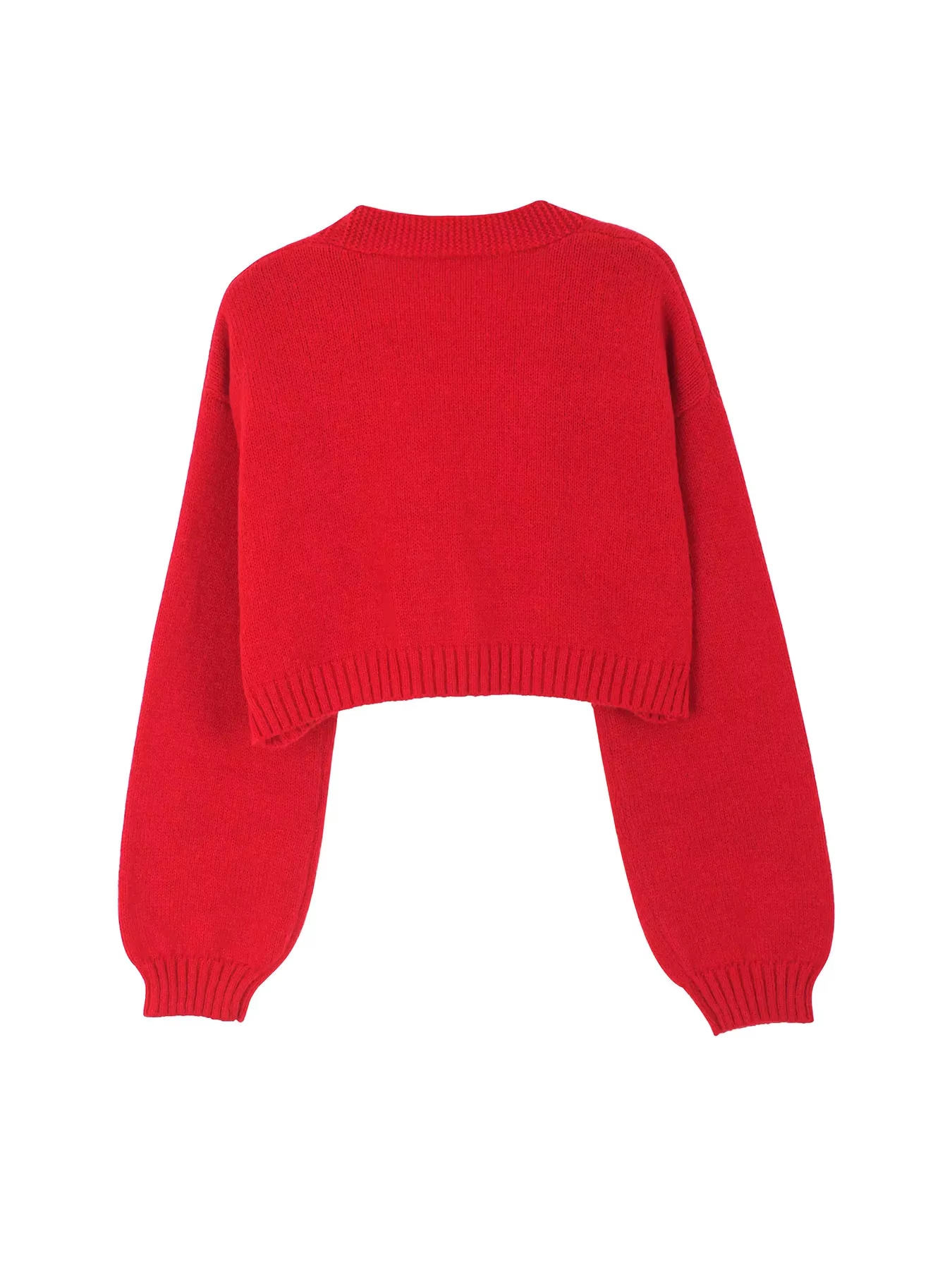 Maya – Cookie Man V-Neck Sweater