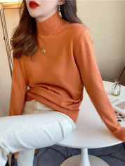 April – Chic Turtleneck Sweater