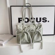 Soojin – 2024 Korean Bow Nylon Shoulder Bag