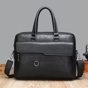 Leather Laptop Briefcase Bag