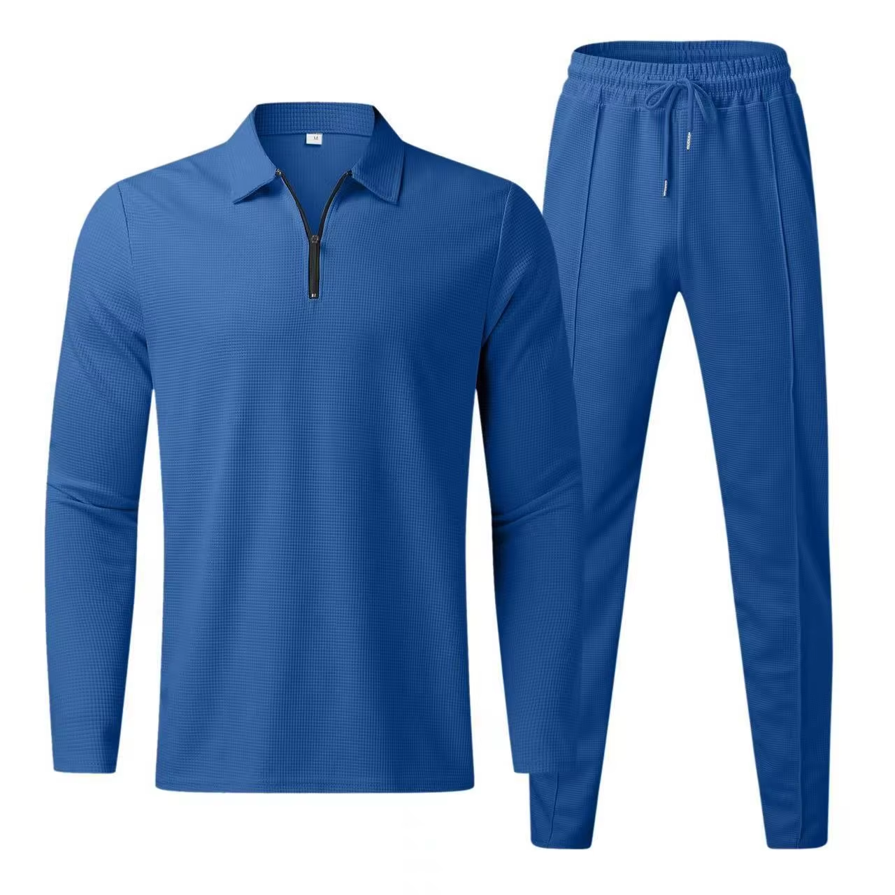 Ethan – Solid Polo & Pants Set