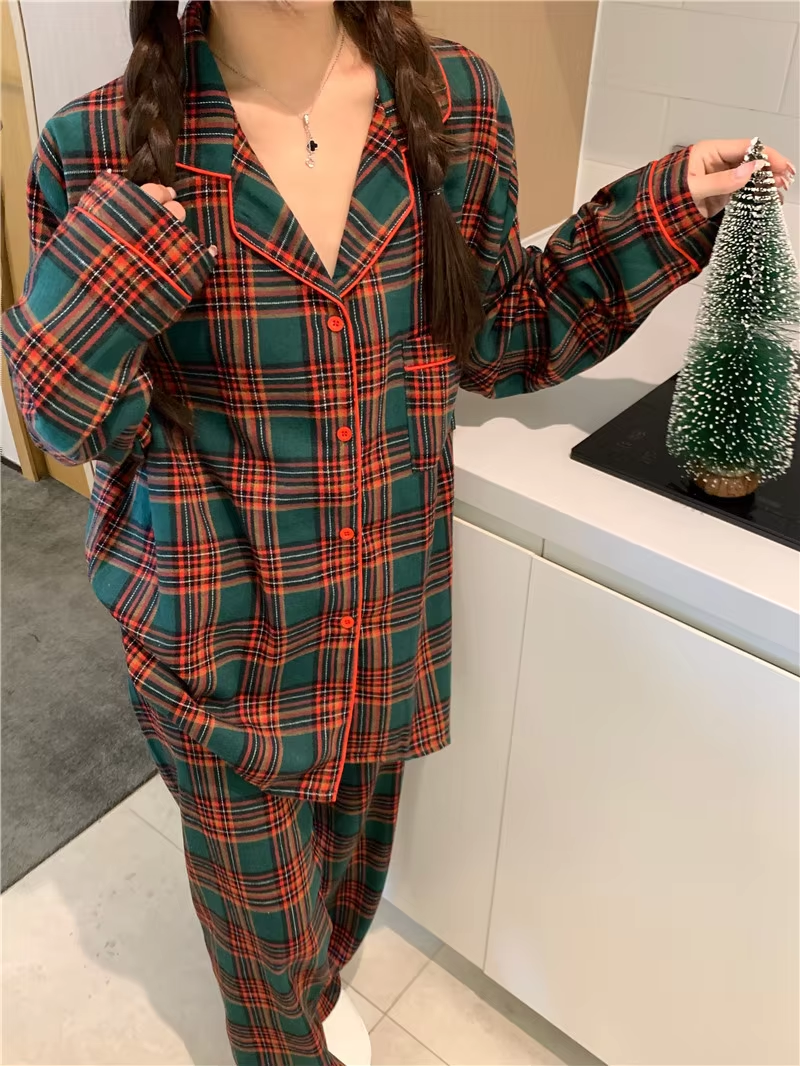 Noah & Emma – Christmas Plaid Pajama Set