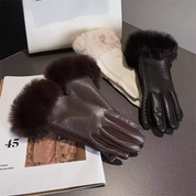 Luxury PU Leather Gloves