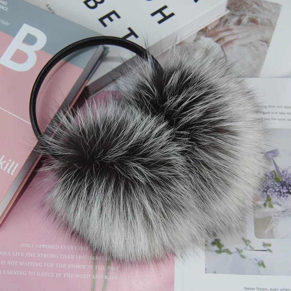 Sienna – Real Fox Fur Earmuffs