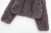 Adriana – Winter Vintage Faux Fur Jacket