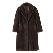 Serena – Luxury Faux Mink Fur Coat