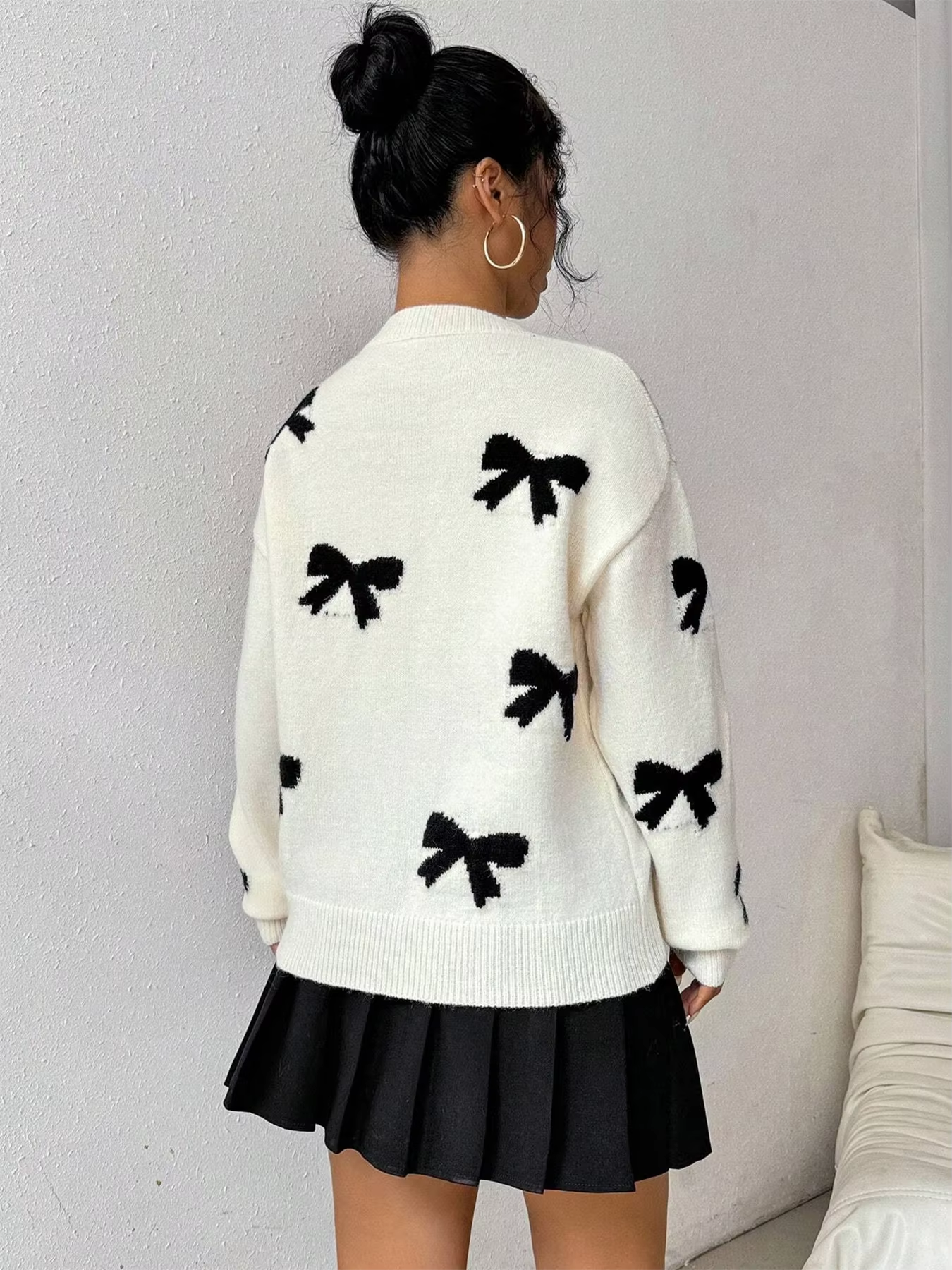 Luna-Elegant Vintage Knit Sweater