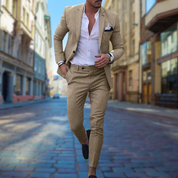 Argus - Linen Tuxedo Suit