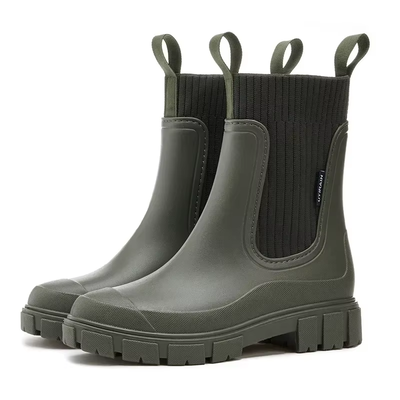 Nina – Waterproof Rubber Rain Boots