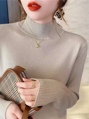 April – Chic Turtleneck Sweater