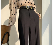 Alexa – Solid High-Waisted Summer Pants