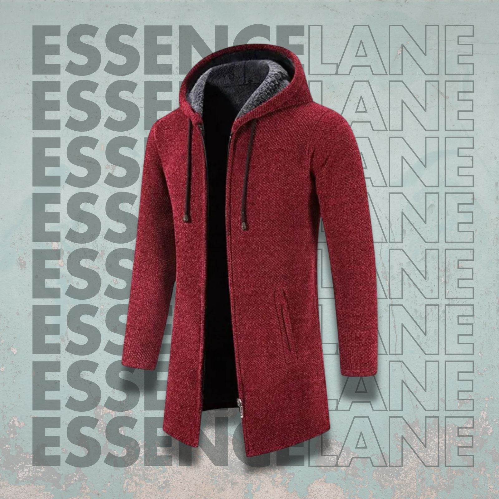 Luke – Mid-Length Hooded Jacket