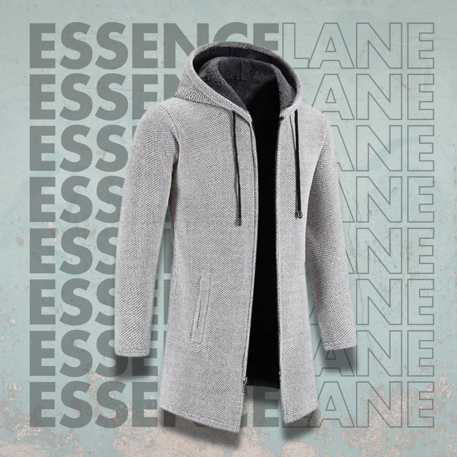 Luke – Mid-Length Hooded Jacket