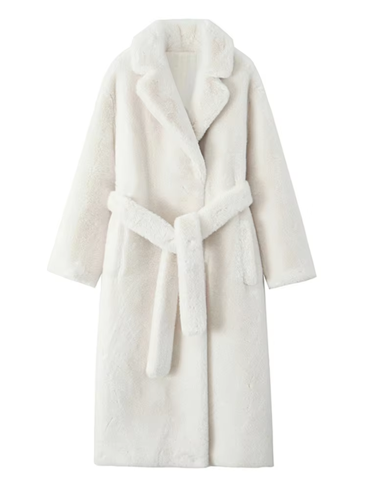 Kaye – Thicken Faux Fur Coat