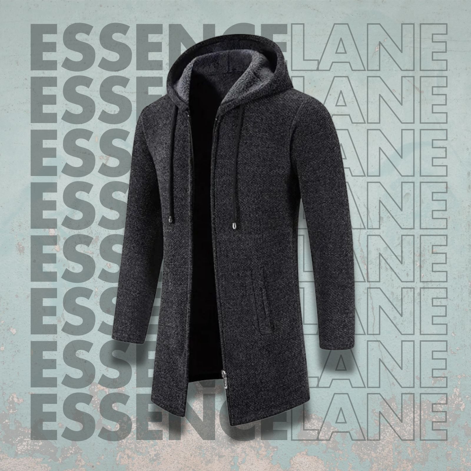 Luke – Mid-Length Hooded Jacket