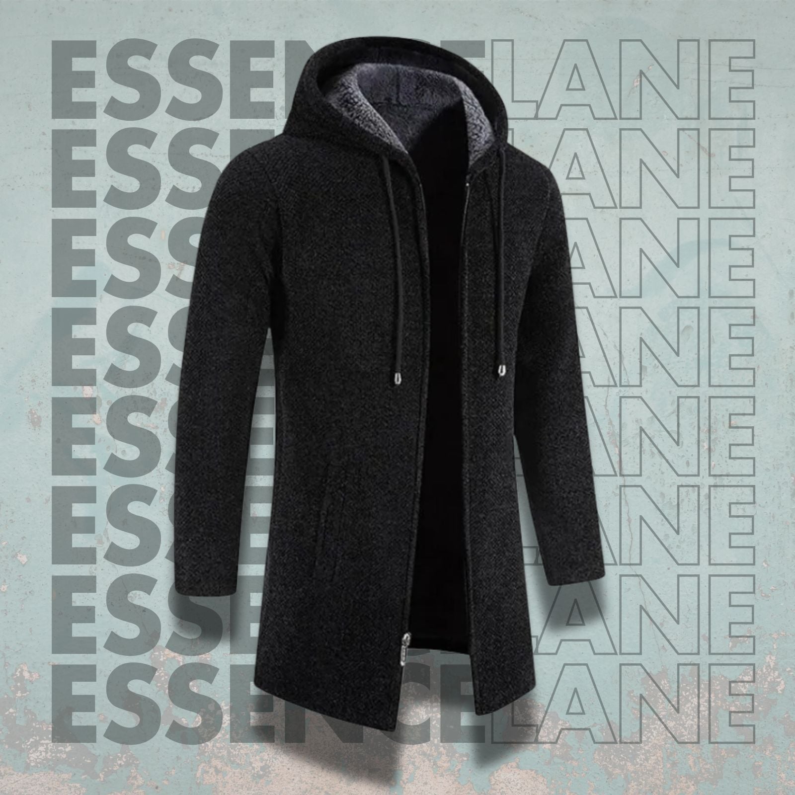 Luke – Mid-Length Hooded Jacket