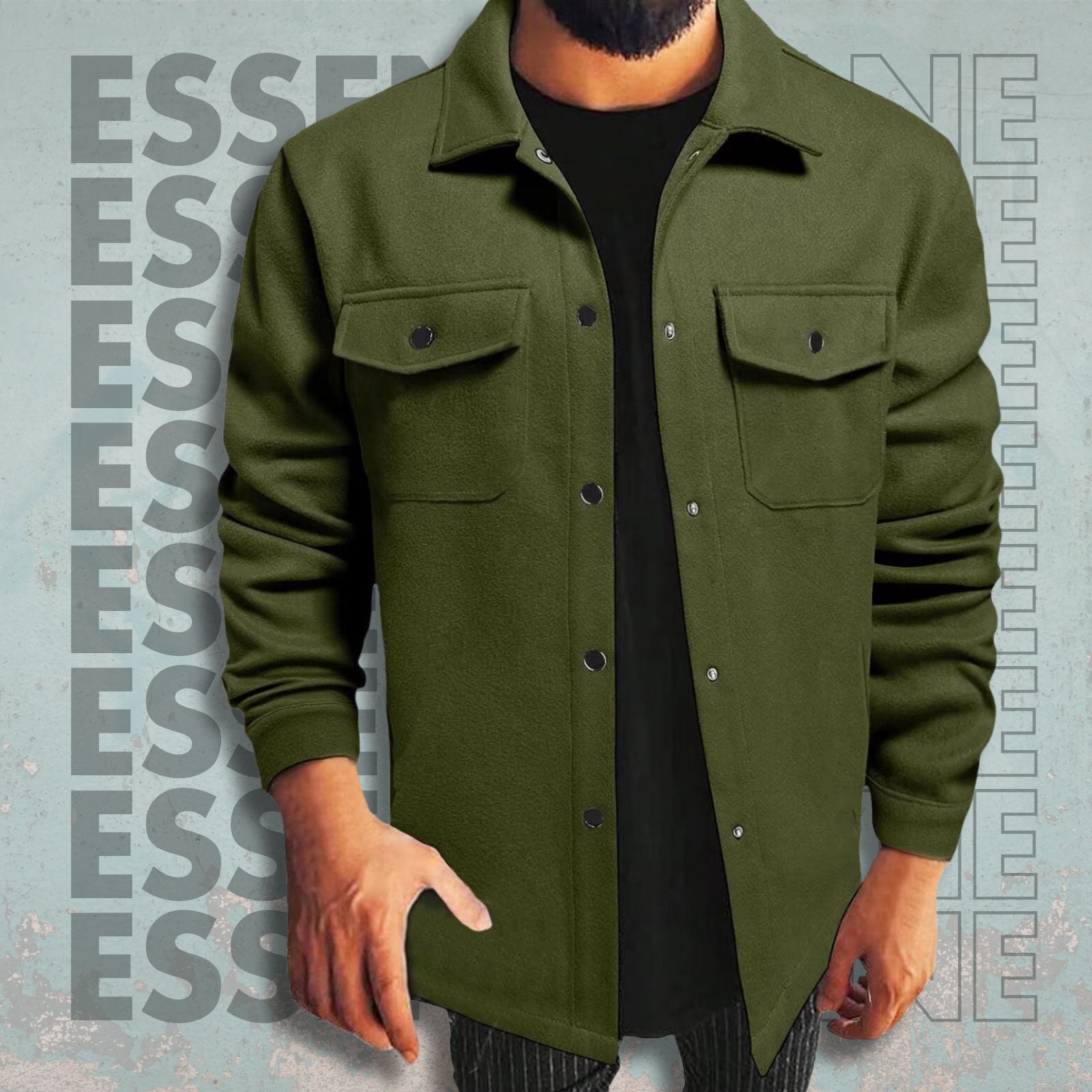 Jack – Button-Down Shirt Jacket