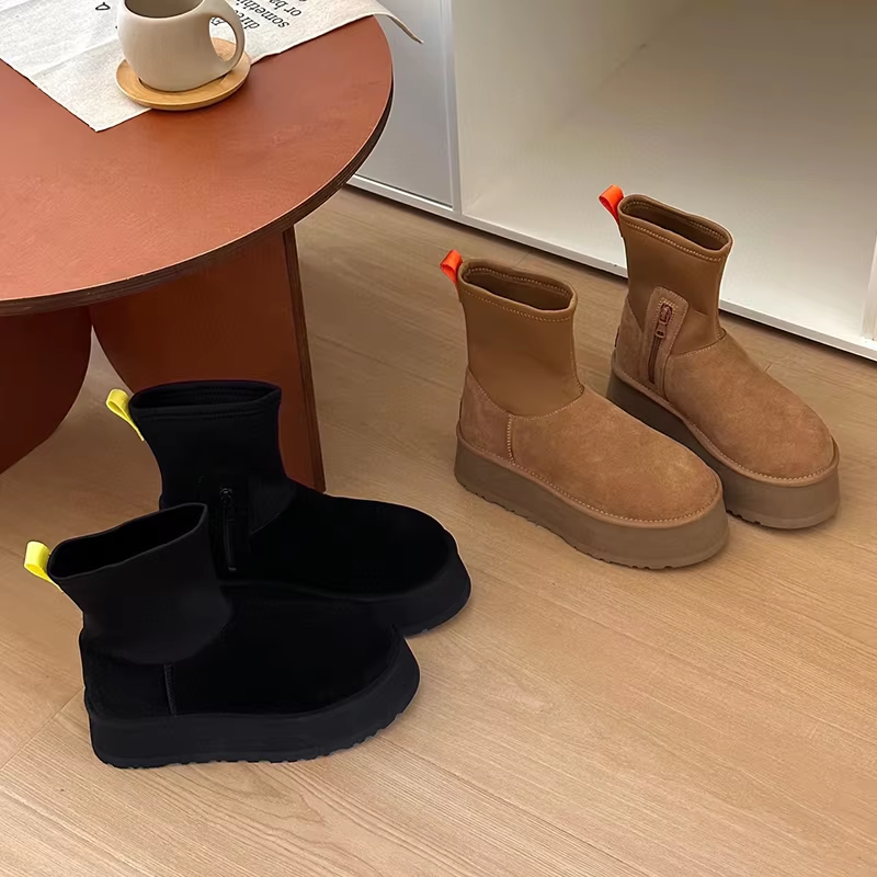 Daniela – Ultra Mini Platform Boots