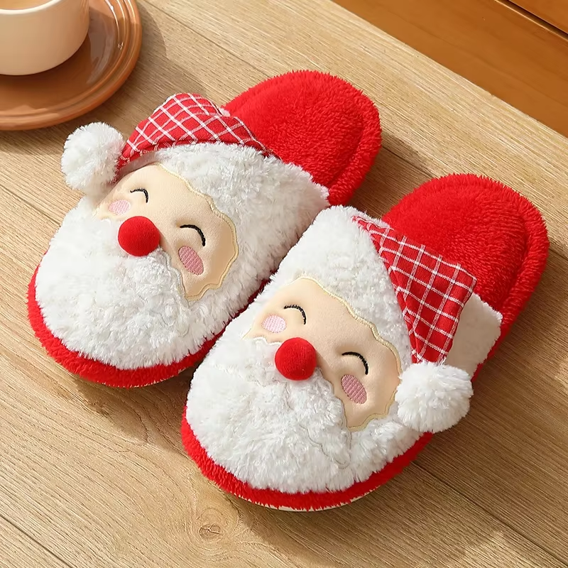 Claire – Santa Claus Christmas Slippers