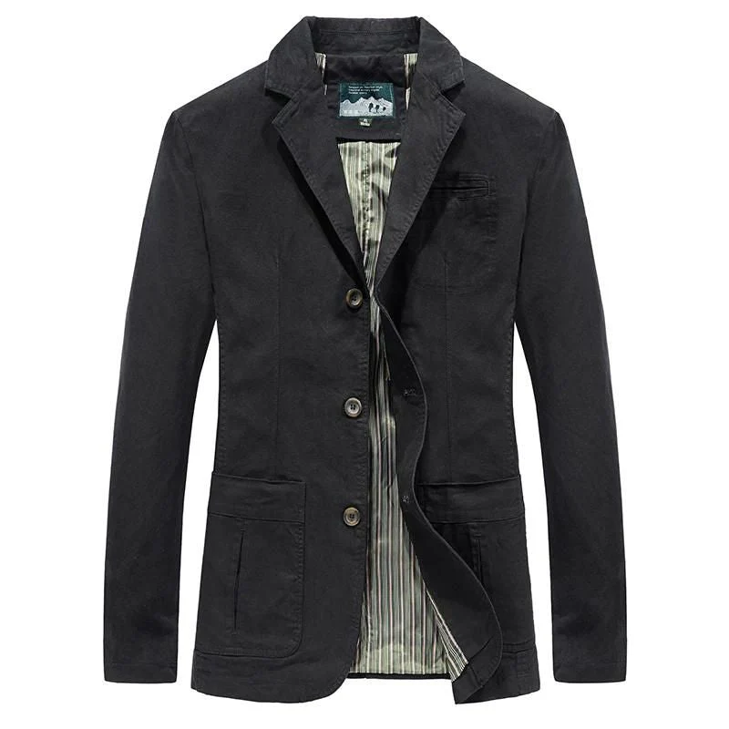 Ryan - Casual Cotton Blazer