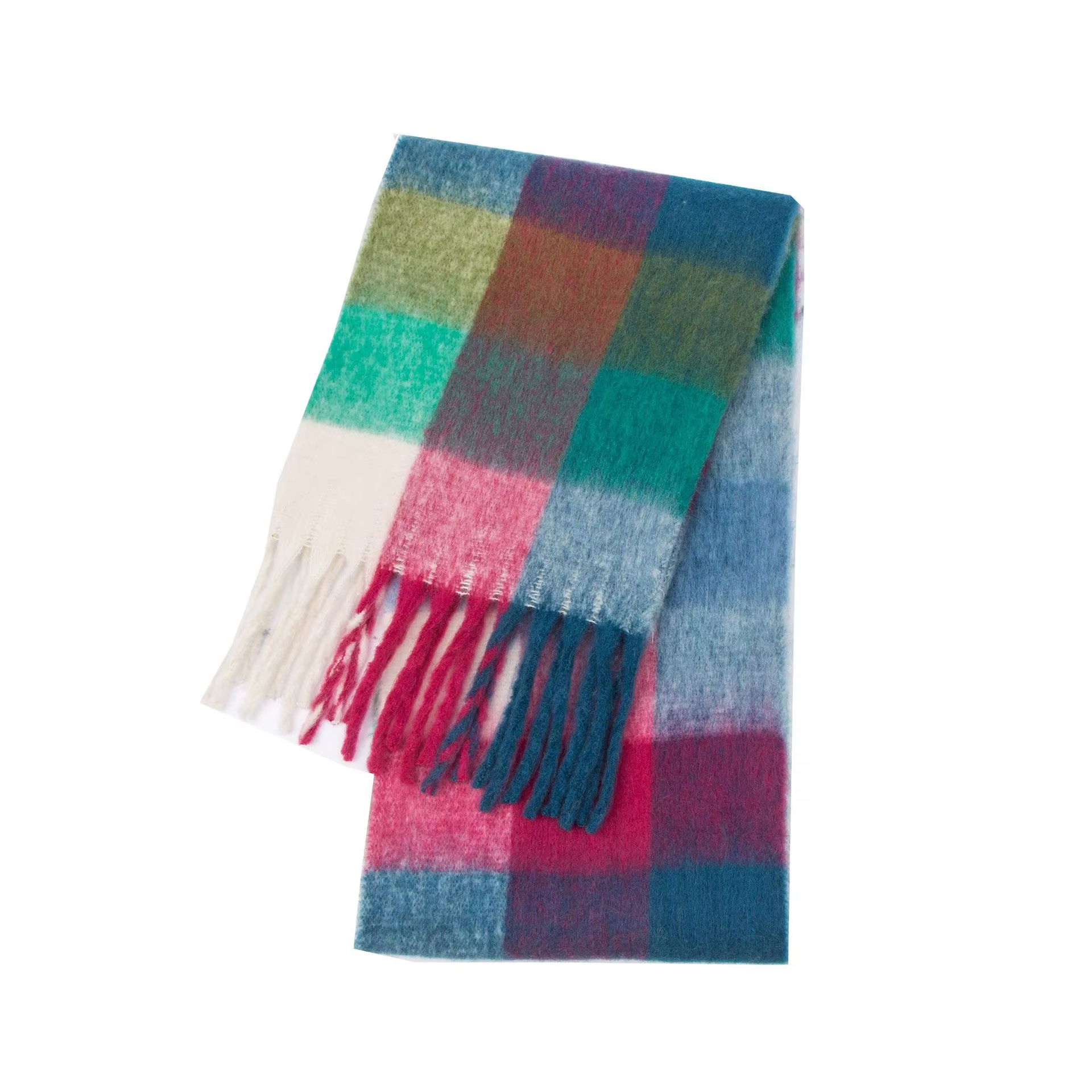 Plaid Luxury Cashmere Scarf