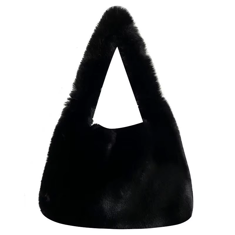 Aria – Faux Fur Tote Bag