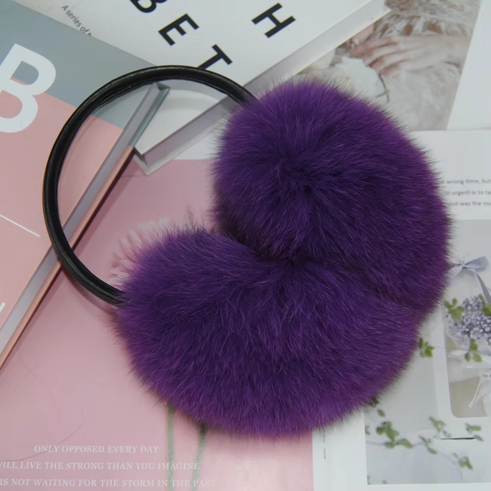 Sienna – Real Fox Fur Earmuffs