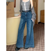 Clara – High-Waisted Vintage Straight Jeans