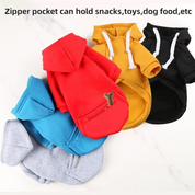 Fleece Pet Hoodie with Hat