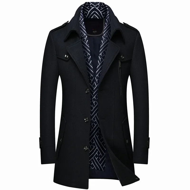 James - Wool Trench Coat