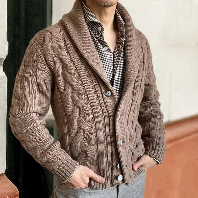 Jerome - Button Cardigan Sweater