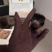 Luxury PU Leather Gloves