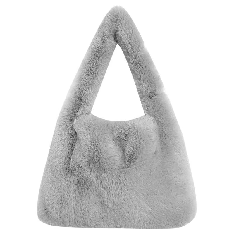 Aria – Faux Fur Tote Bag