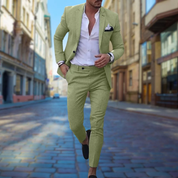 Argus - Linen Tuxedo Suit