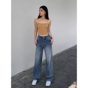 Angela – High-Waisted Wide-Leg Jeans