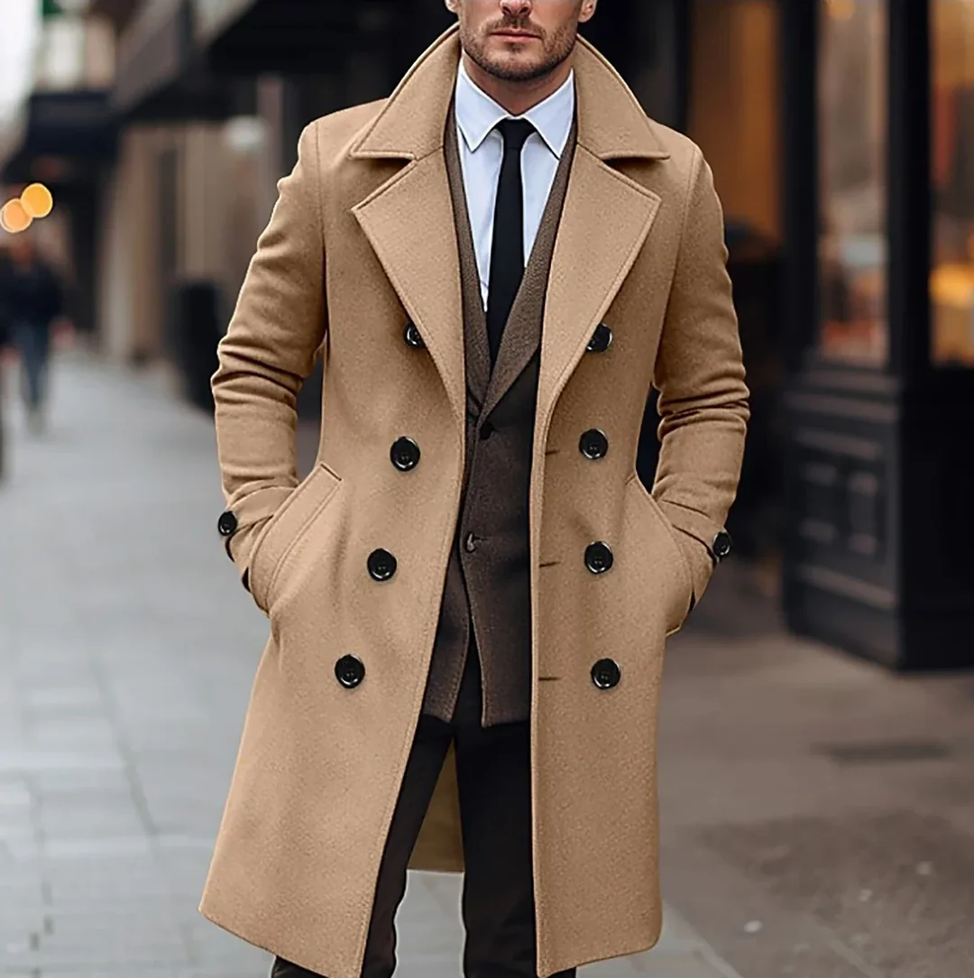 Zack - Double-Breasted Wool Coat