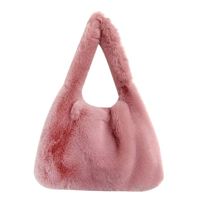 Aria – Faux Fur Tote Bag