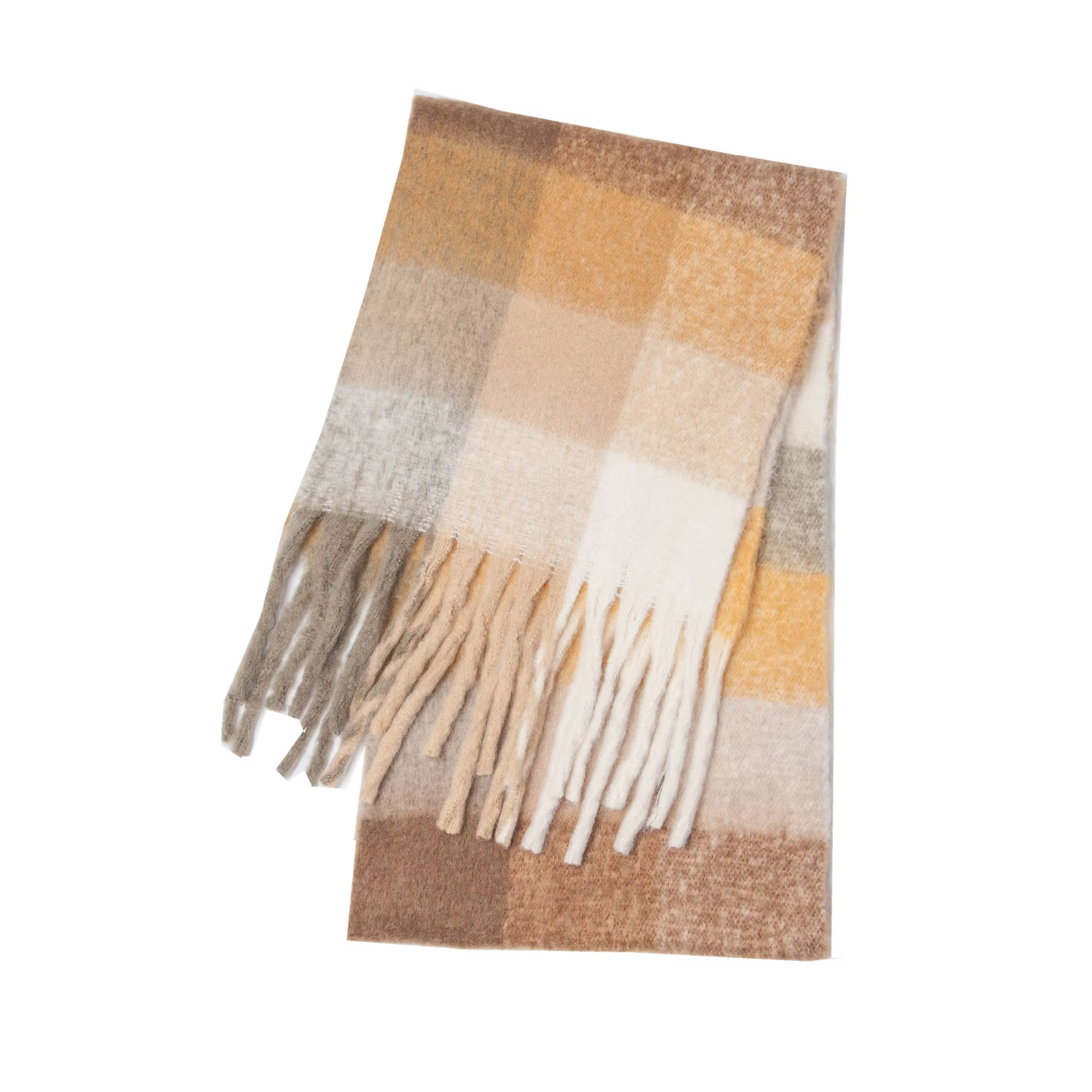 Plaid Luxury Cashmere Scarf