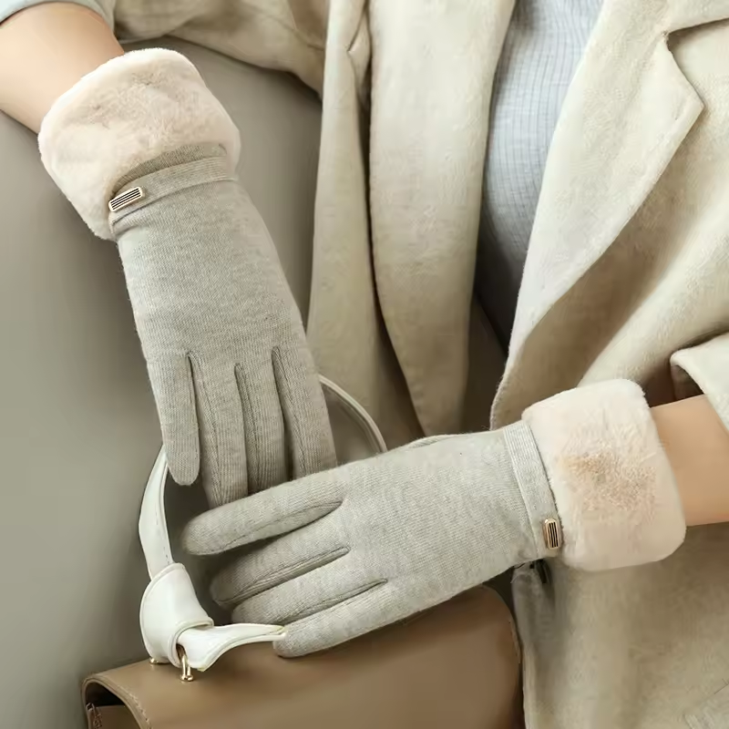 Winter Suede Gloves