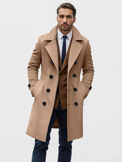 Zack - Double-Breasted Wool Coat