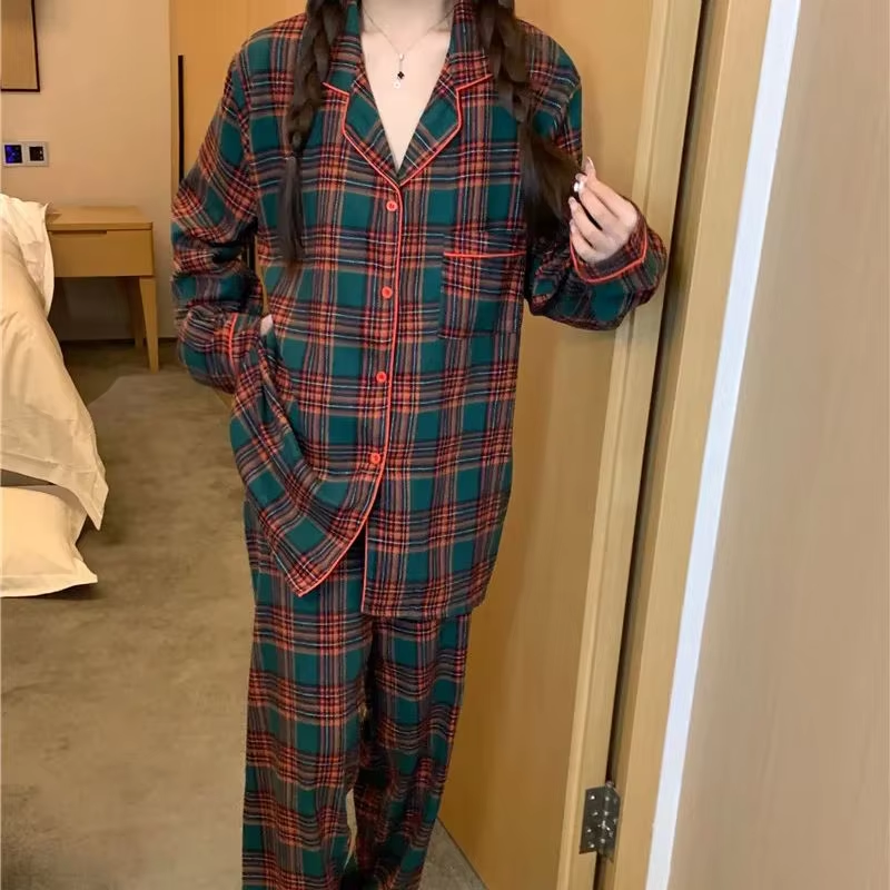 Noah & Emma – Christmas Plaid Pajama Set